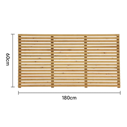 180CM Wide Pine Wood Garden Fence
