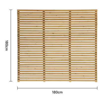 180CM Wide Pine Wood Garden Fence