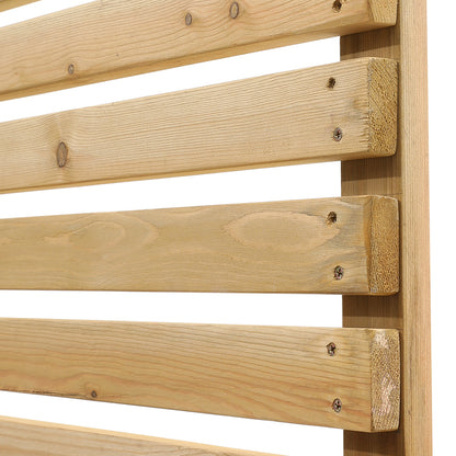 180CM Wide Pine Wood Garden Fence
