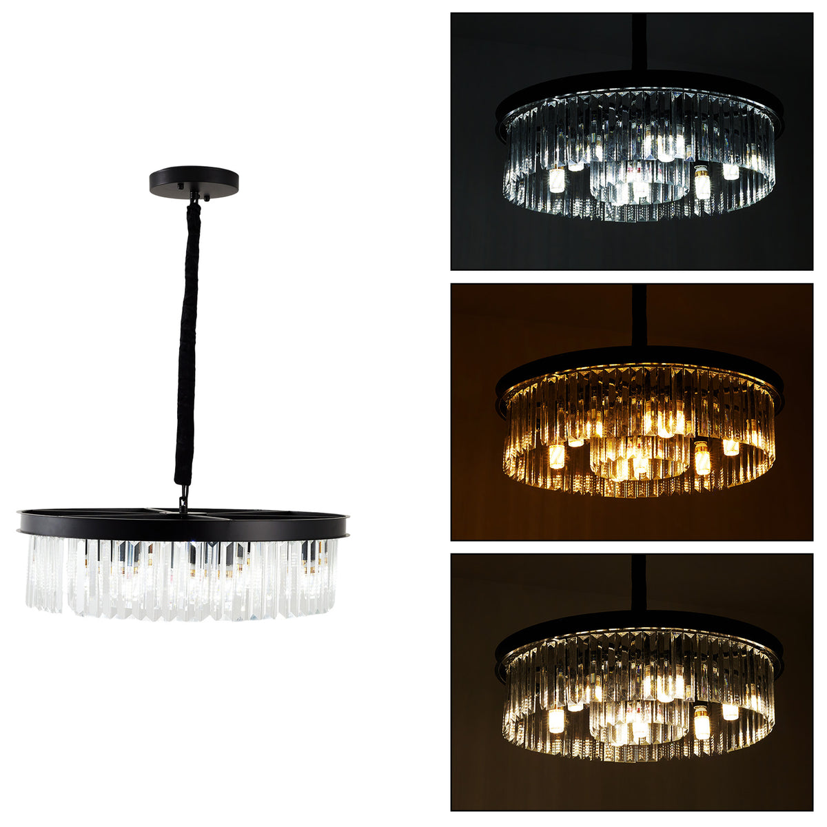 6-Light E14 Modern Pendant Light