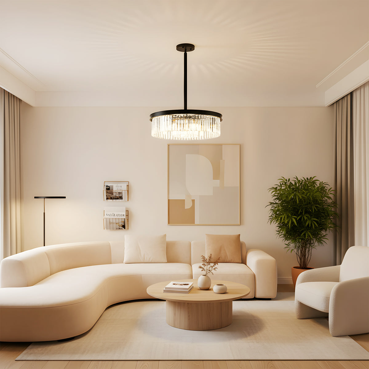 6-Light E14 Modern Pendant Light