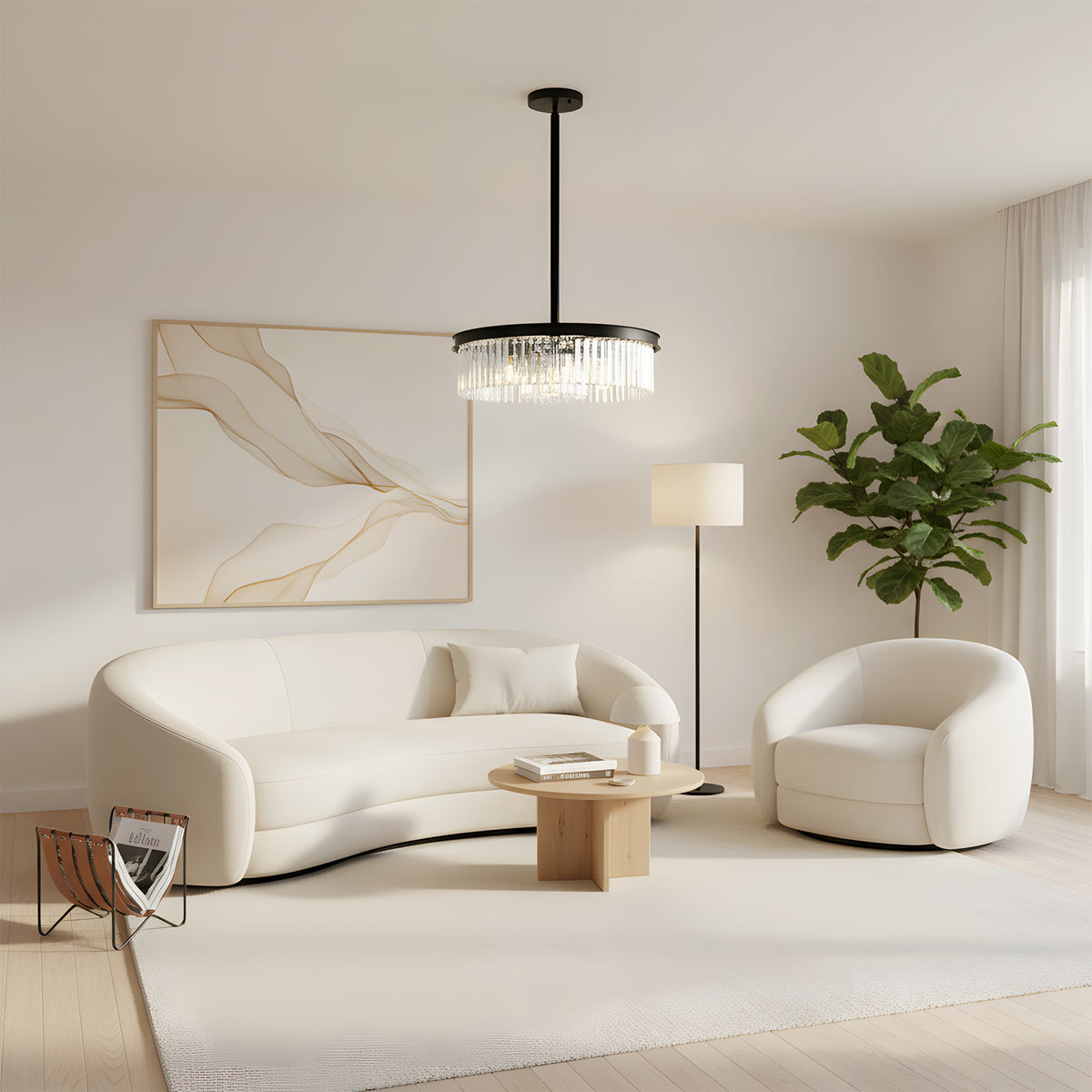 6-Light E14 Modern Pendant Light