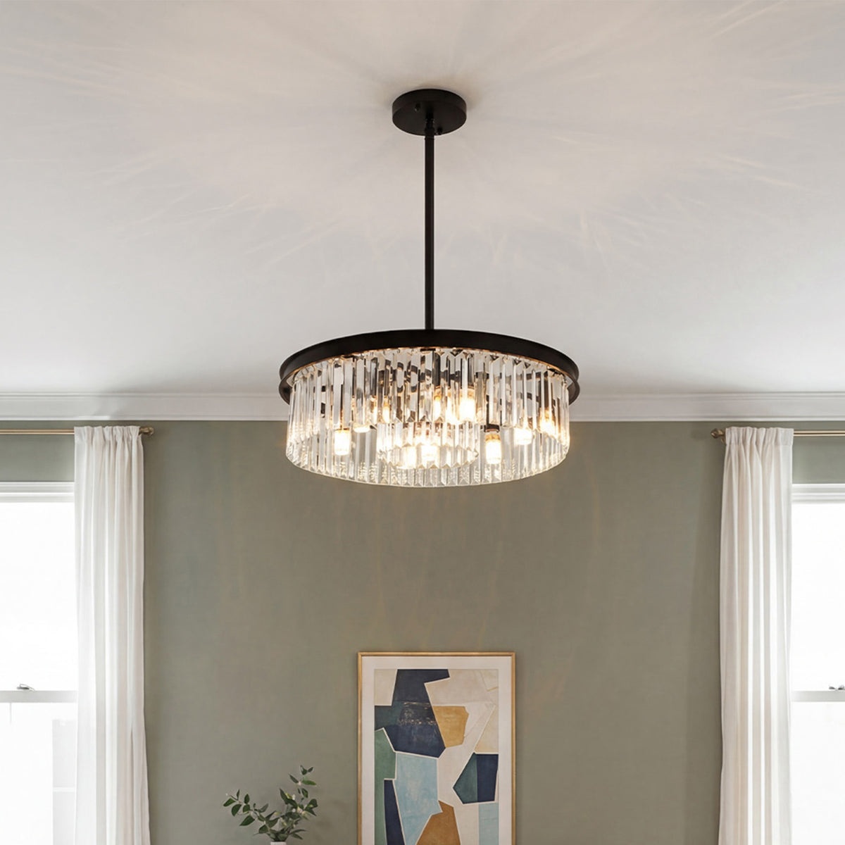 6-Light E14 Modern Pendant Light
