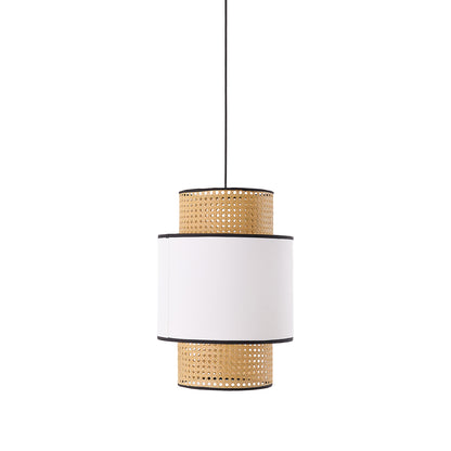 Artisanal Rattan Pendant Light