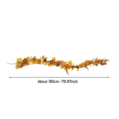 Halloween Pumpkin Artificial Garland Decoration