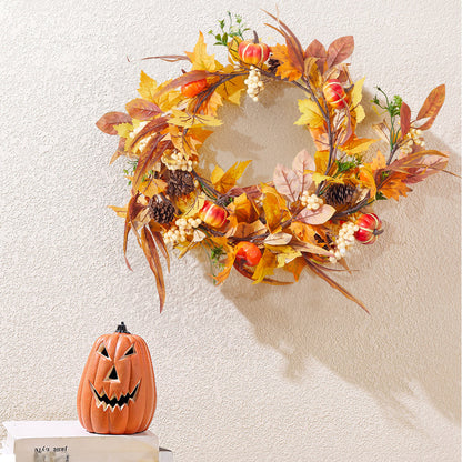 Halloween Pumpkin Artificial Garland Decoration