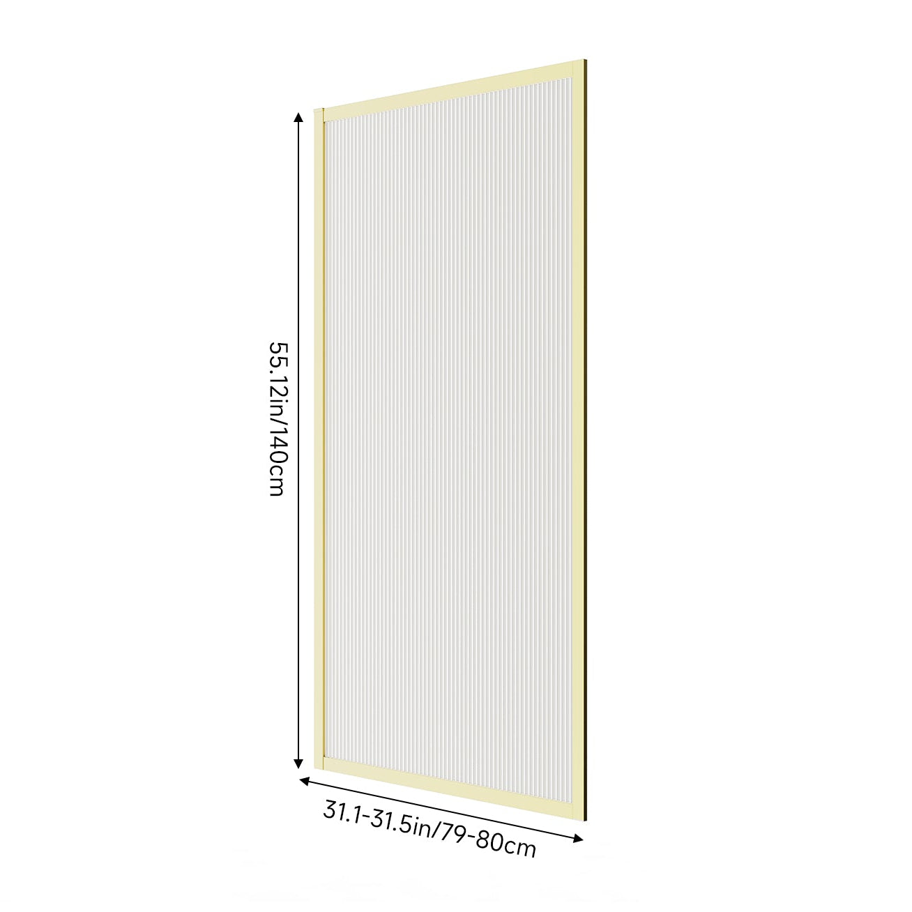 Fixed Framed Over Bath Shower Screen