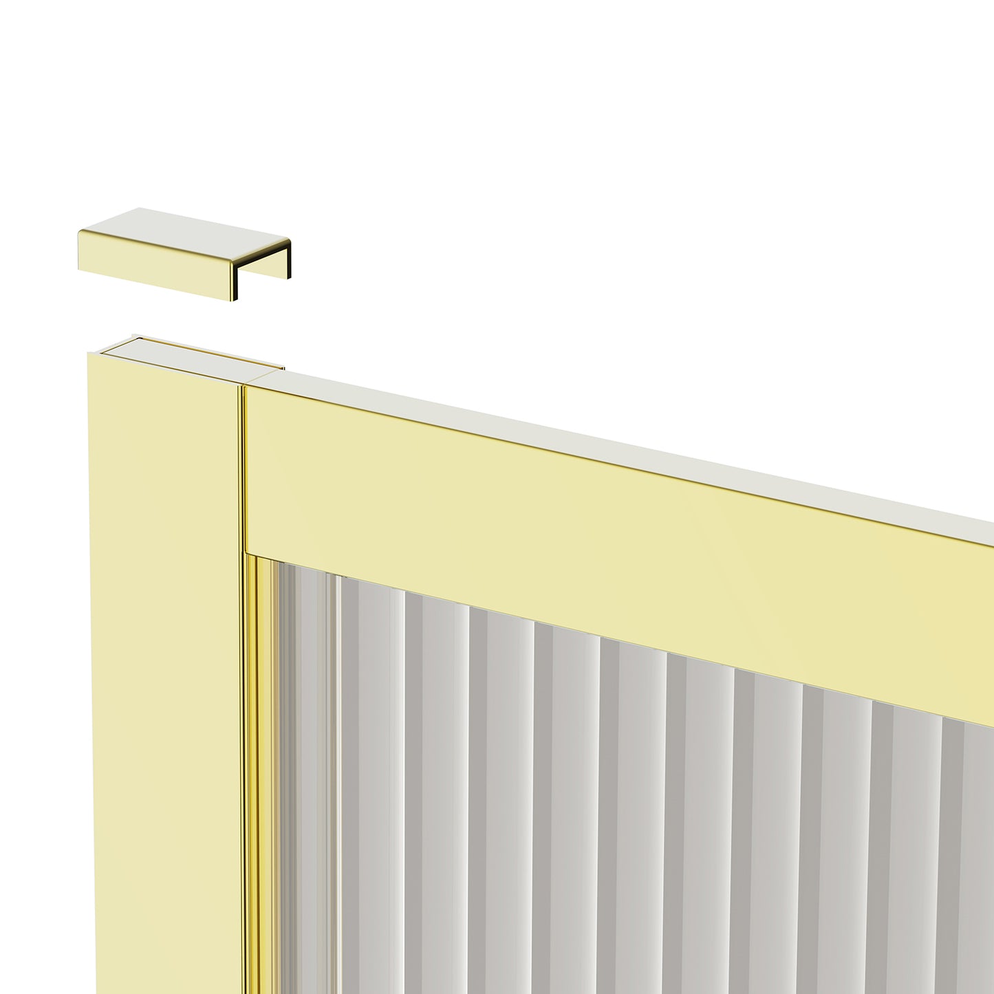 Fixed Framed Over Bath Shower Screen
