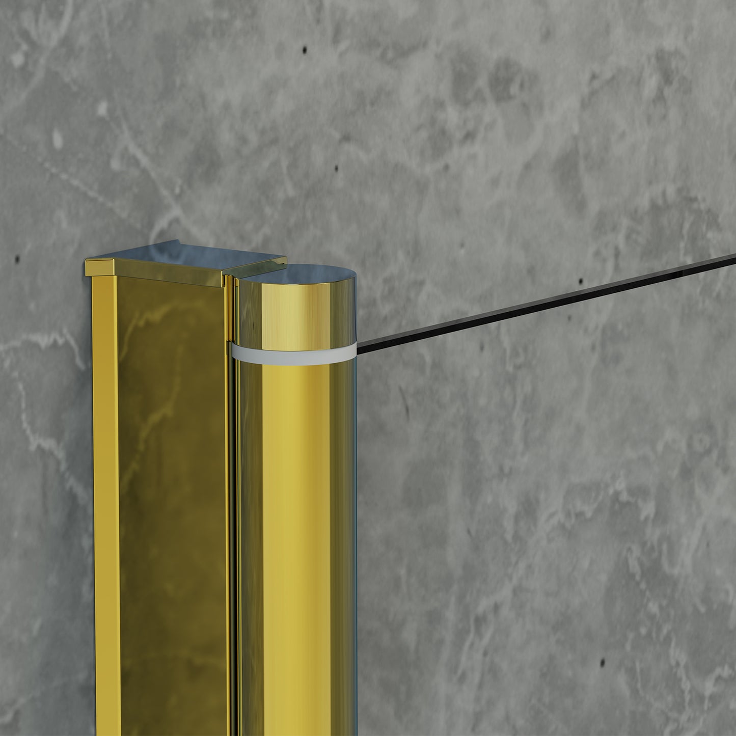 180 Degree Rotation Over Bath Shower Screen