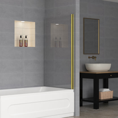 180 Degree Rotation Over Bath Shower Screen
