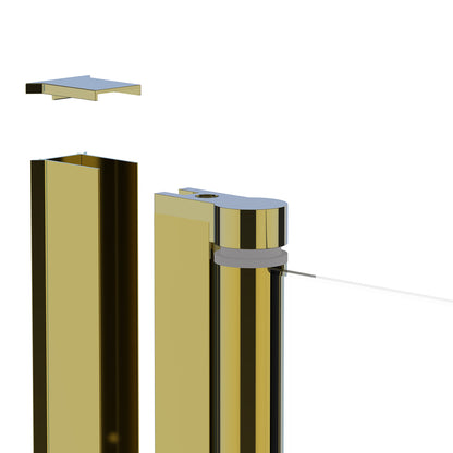 180 Degree Rotation Over Bath Shower Screen