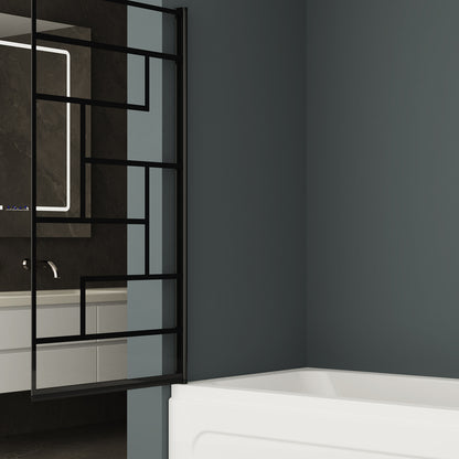 180 Degree Rotation Over Bath Shower Screen