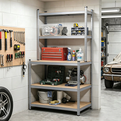 5-Tier Adjustable Storage Shelf Rack