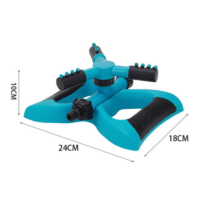 360 Degree 3 Arm Rotating Garden Sprinkler