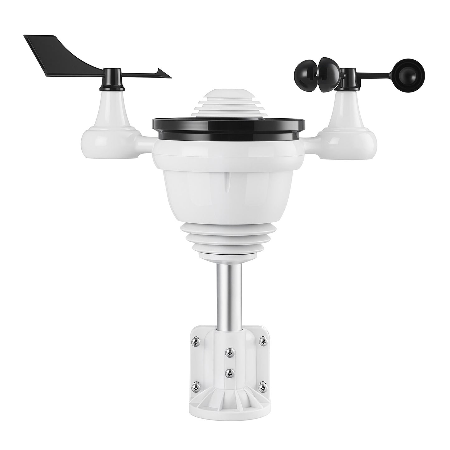 Wifi Colour Digital Weather Station with 7-in-1 Solar-Powered Outdoor Sensor