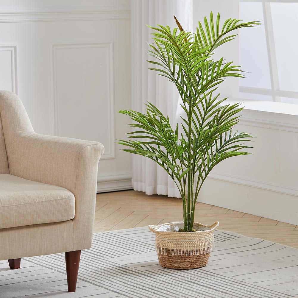 Artificial Potted Palm Tree for Garden Decoration