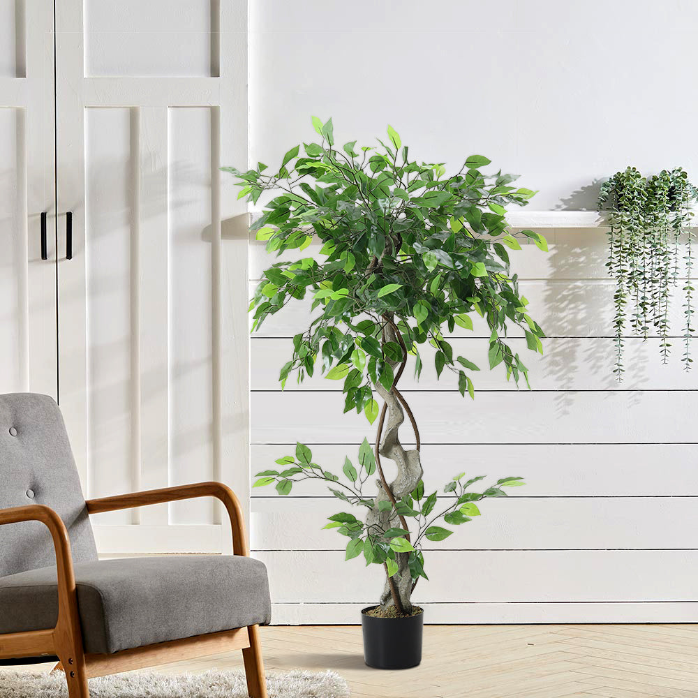 120cm Faux Banyan Tree for Indoor Outdoor Decor
