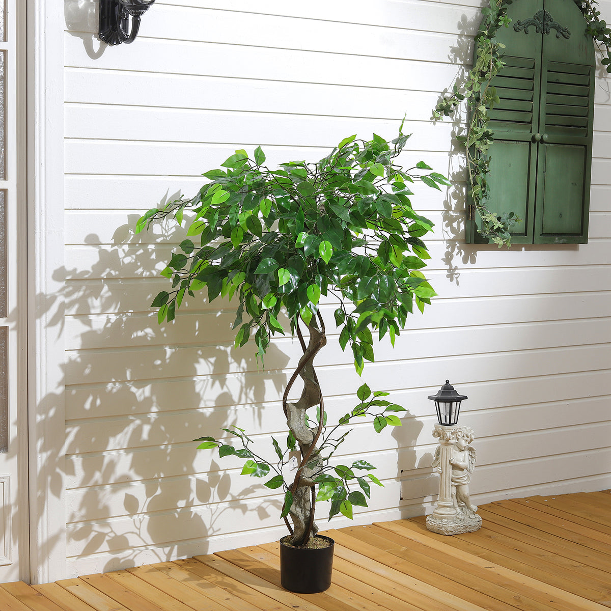 120cm Faux Banyan Tree for Indoor Outdoor Decor