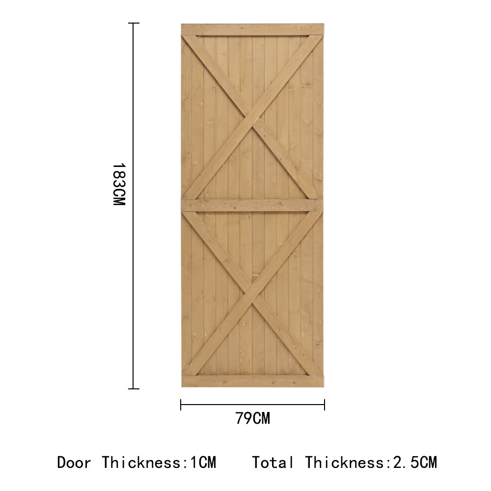 183CM H Lightweight Pine Wood Garden Gate