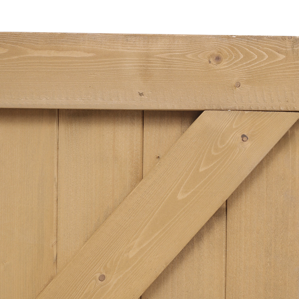 183CM H Lightweight Pine Wood Garden Gate