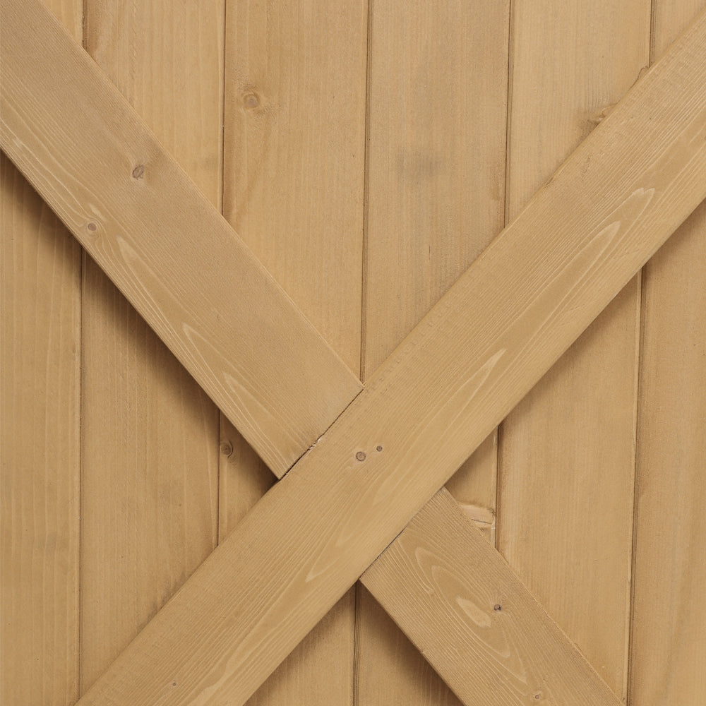 183CM H Lightweight Pine Wood Garden Gate