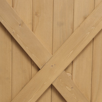 183CM H Lightweight Pine Wood Garden Gate