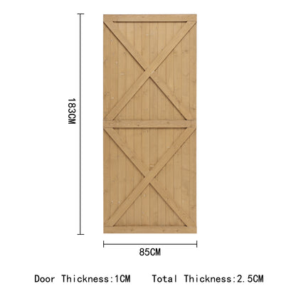 183CM H Lightweight Pine Wood Garden Gate
