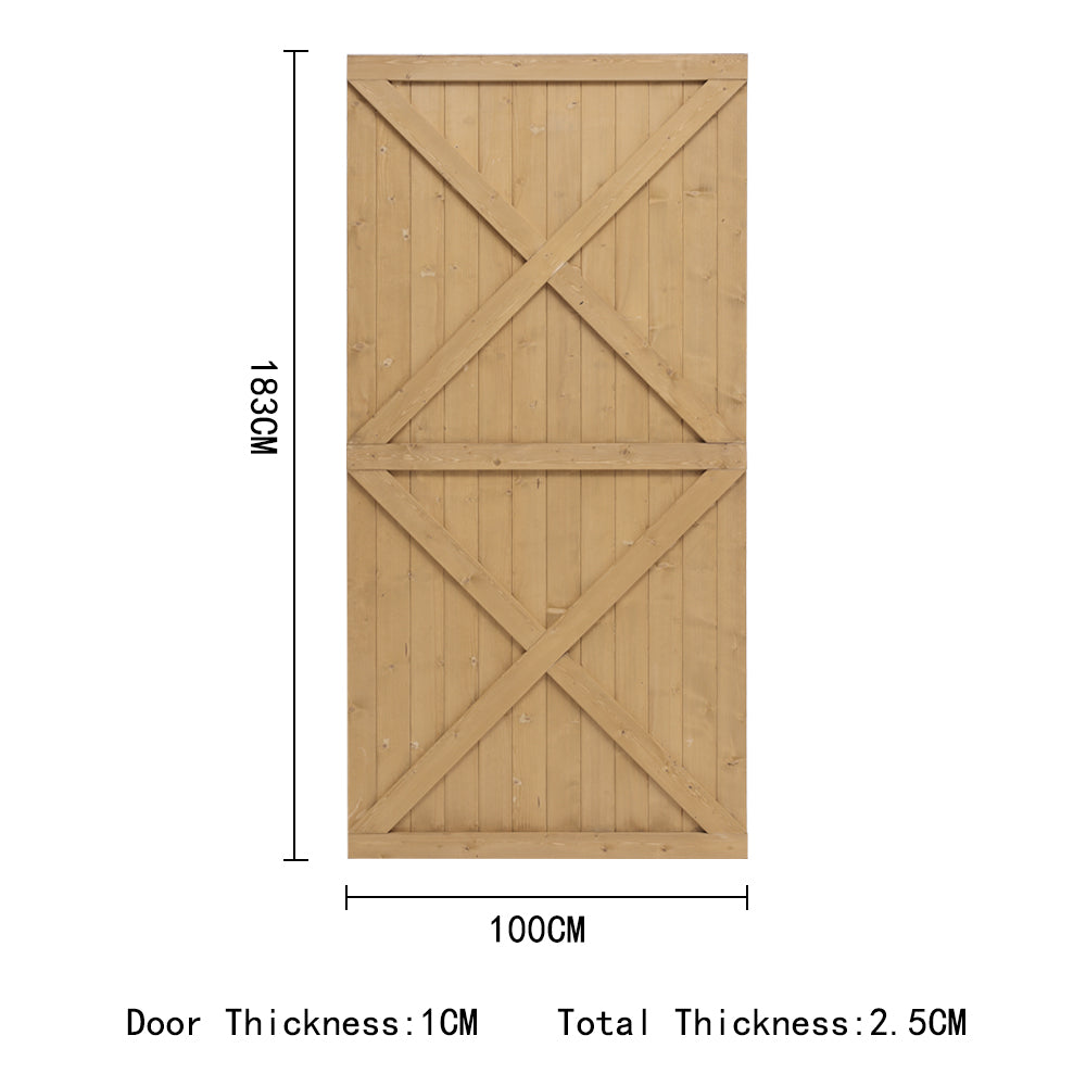 183CM H Lightweight Pine Wood Garden Gate