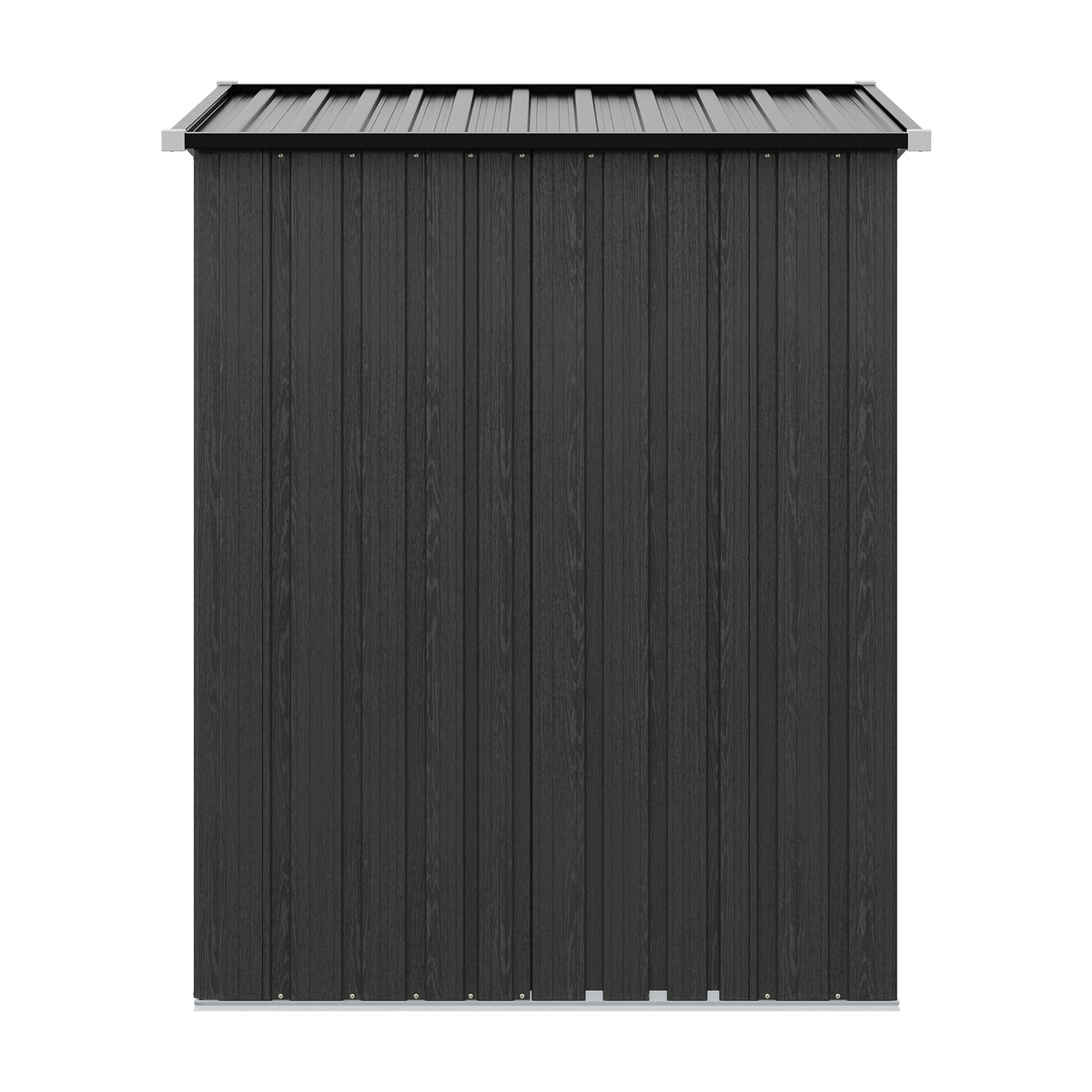 4 x 4 ft Metal Garden Storage Shed with Pent Roof