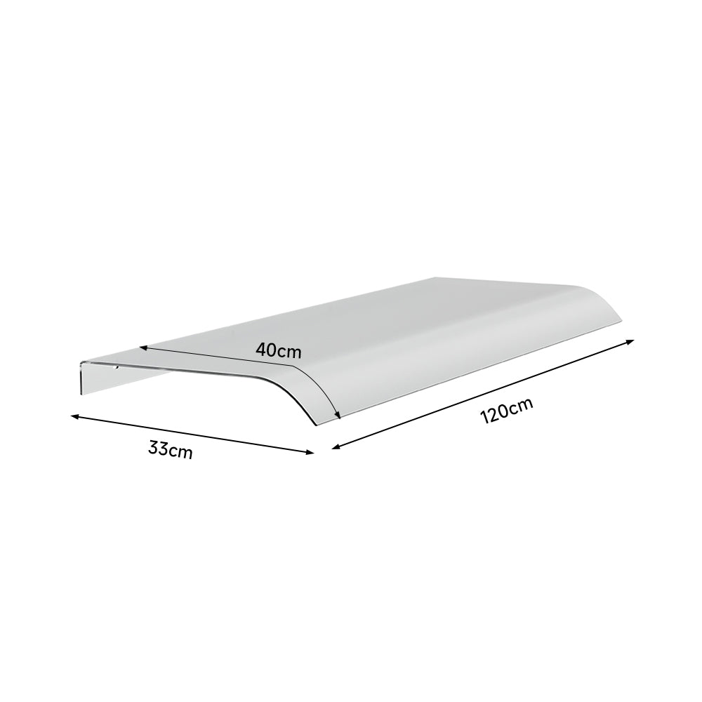 33CM W PET Frosted Rain Shelter
