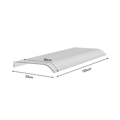 33CM W PET Frosted Rain Shelter