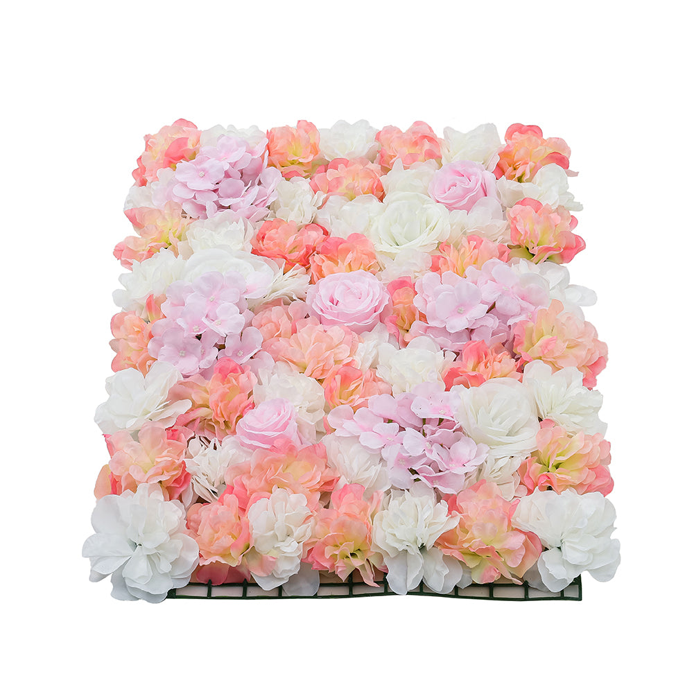 Artificial Multicolor Rose Flower Backdrop Wall Panel