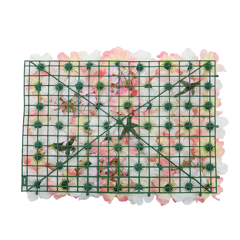 Artificial Multicolor Rose Flower Backdrop Wall Panel