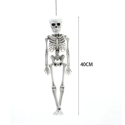 Realistic Posable Hanging Skeleton for Halloween
