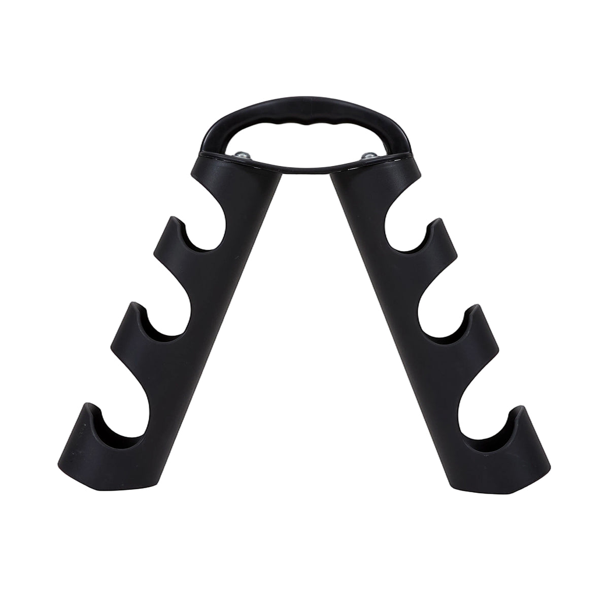 Portable 6‑Piece Dumbbell Set with Rotating Stand