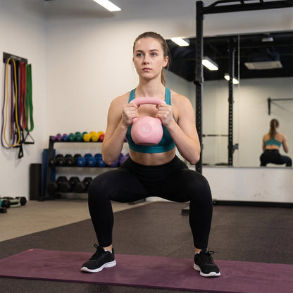 Strength Training Kettlebell with Non-Slip Handle