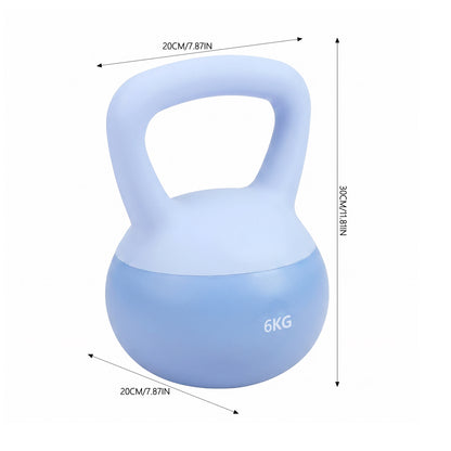 Strength Training Soft Kettlebell with Non-Slip Handle