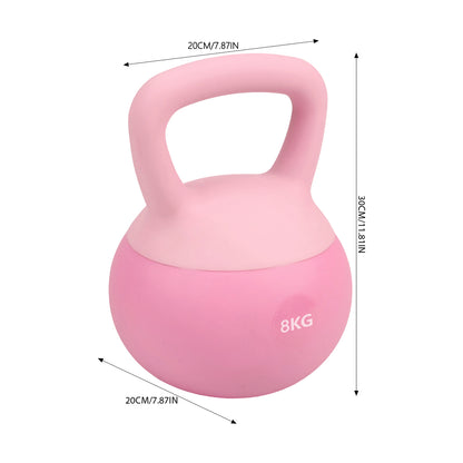 Strength Training Soft Kettlebell with Non-Slip Handle