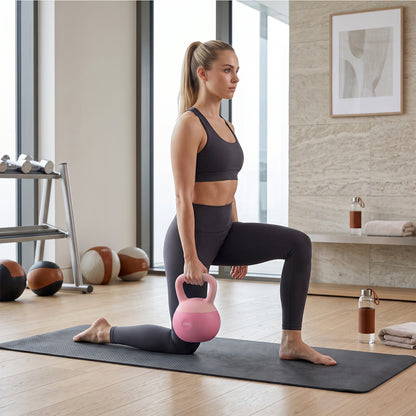 Strength Training Soft Kettlebell with Non-Slip Handle