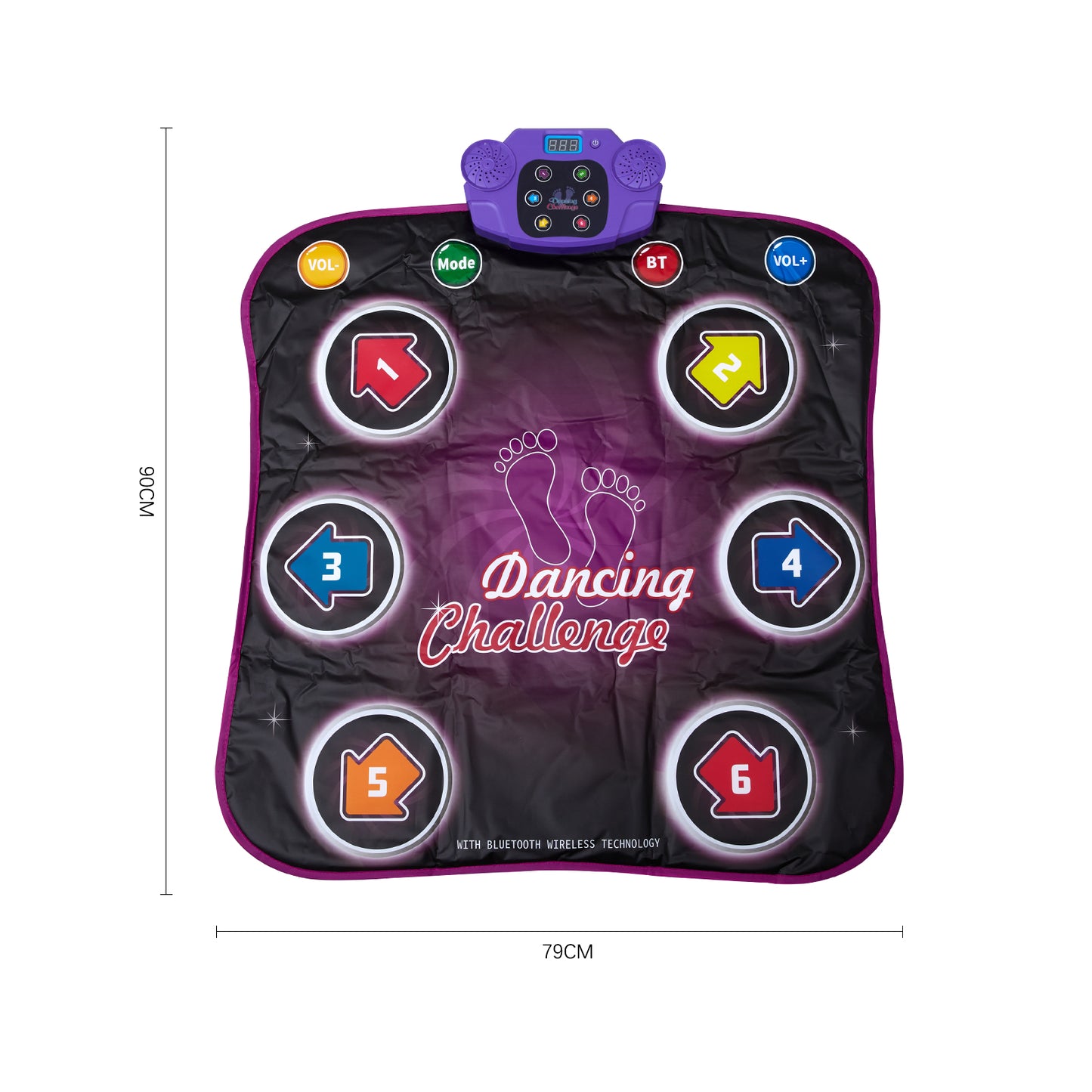 Battery-Powered bluetooth Dance Play Mat for Children