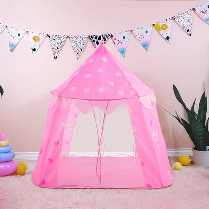 Pink Indoor Play Tent for Kids