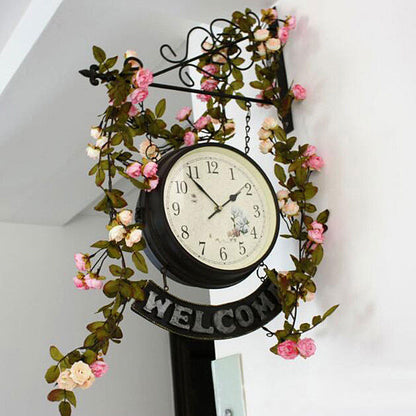 7FT Light Pink Artificial Rose Vine Hanging Flower Garland