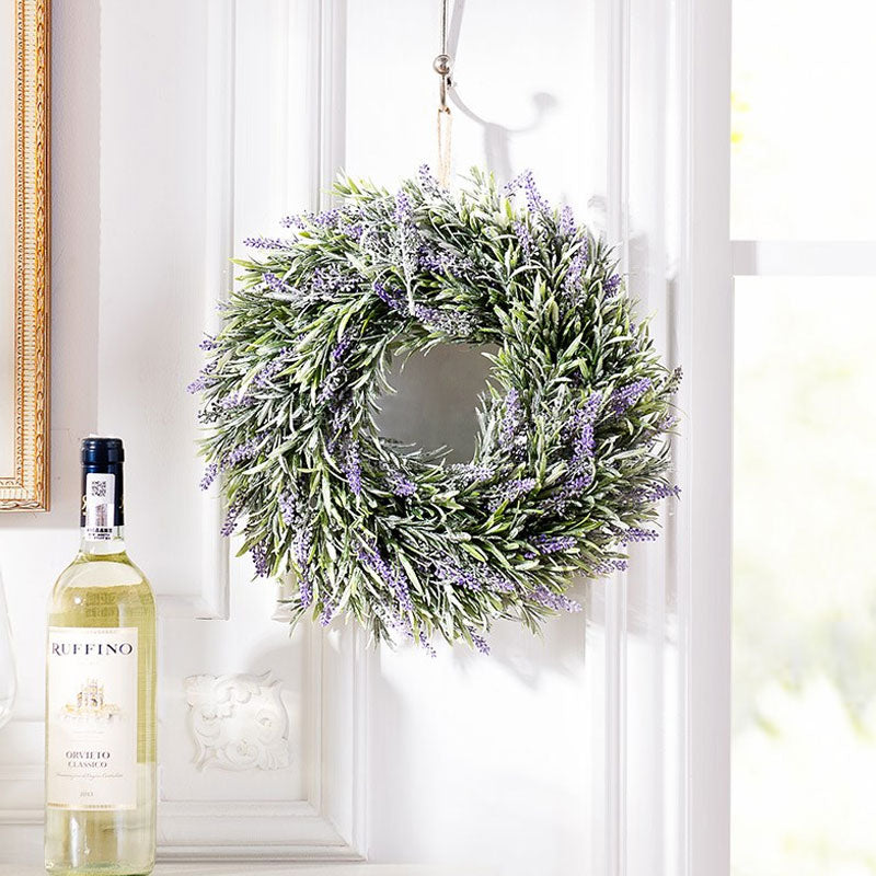 30CM Round Artificial Hanging Wreath