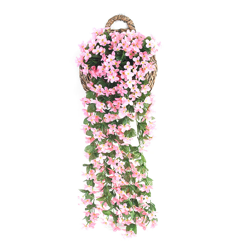 Decorative Wall Hanging Artificial Violet Vine Plant