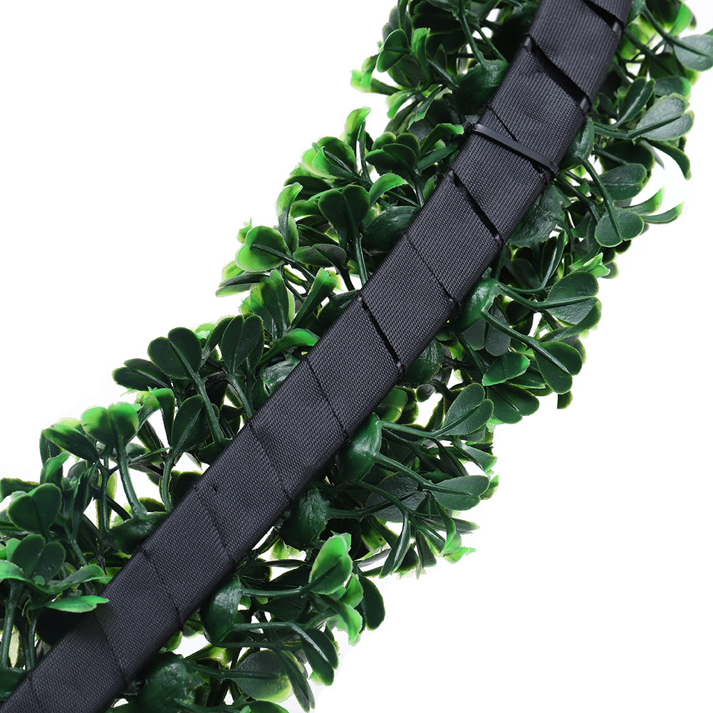 Artificial Boxwood Green Leaves Heart Wreath