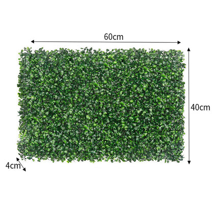 6Pcs Decorative Artificial Boxwood Panels