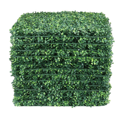 6Pcs Decorative Artificial Boxwood Panels