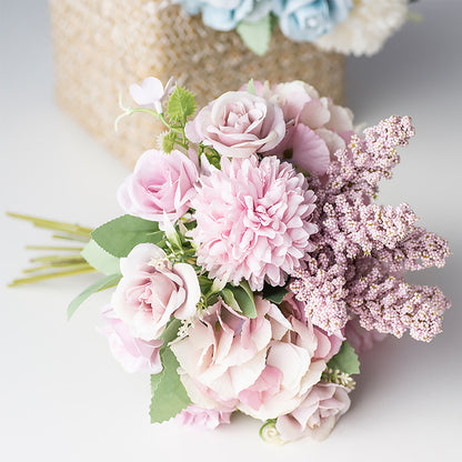 Romantic Artificial Bouquet for Home Wedding Decoration