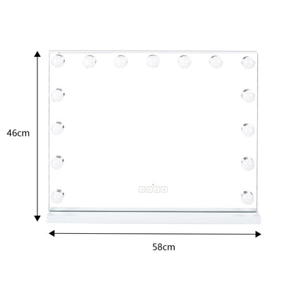 Hollywood LED Vanity Mirror with Bluetooth White