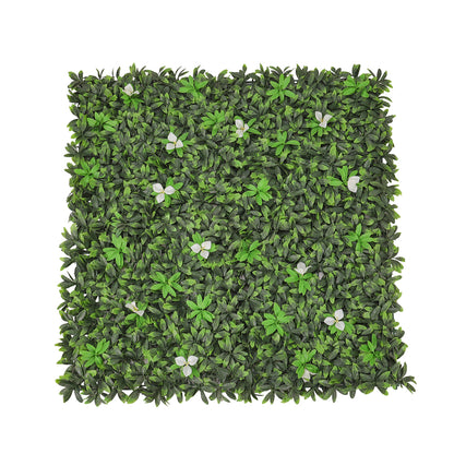 100x100cm Artificial Greenery Panel Foliage Hedge